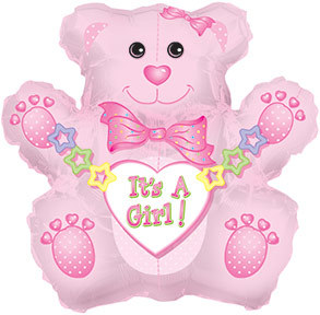 its a girl teddy